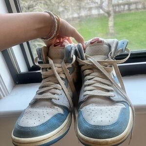 Nike Air Jordan 1 Mid-Top Sneakers